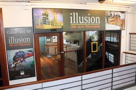 Illusion 3d art museum - INSIDE Robina Town Centre, Ground Floor. (Near The Kitchens, entrance between Kathmandu & Lush) Robina Town Centre Drive. Robina, Gold Coast, Queensland, 4230. Contact number: 07 5639 6109. All enquires: info@artvoillusions.com.au. Book directly online with live availability, whether you're at a computer or on the go.